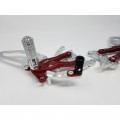 CNC Racing PRAMAC RACING LIMITED EDITION RPS Adjustable Rearset for the Ducati Panigale V4 / S / Speciale / R - Aluminum Heel Guards CNC Racing PRAMAC RACING LIMITED EDITION RPS Adjustable Rearset for the Ducati Panigale V4 / S / Speciale / R - Aluminum Heel Guards